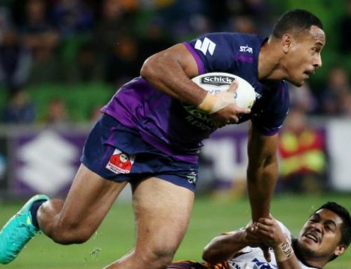 FELISE STORMS INTO THE FRAME FOR KANGAROOS